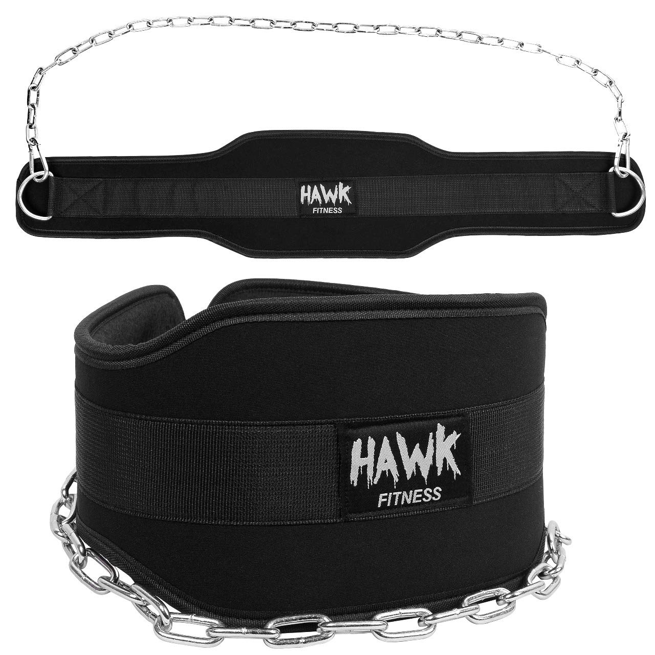 Hawk Fitness Dip Belt With Chain For Men & Women Dipping Pull Up Belt Crossfit Weight Lifting Training Gym Bodybuilding Weightlifting!
