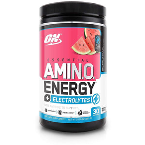 Optimum Nutrition Amino Energy + Electrolytes, Watermelon Splash, 285 Gram
