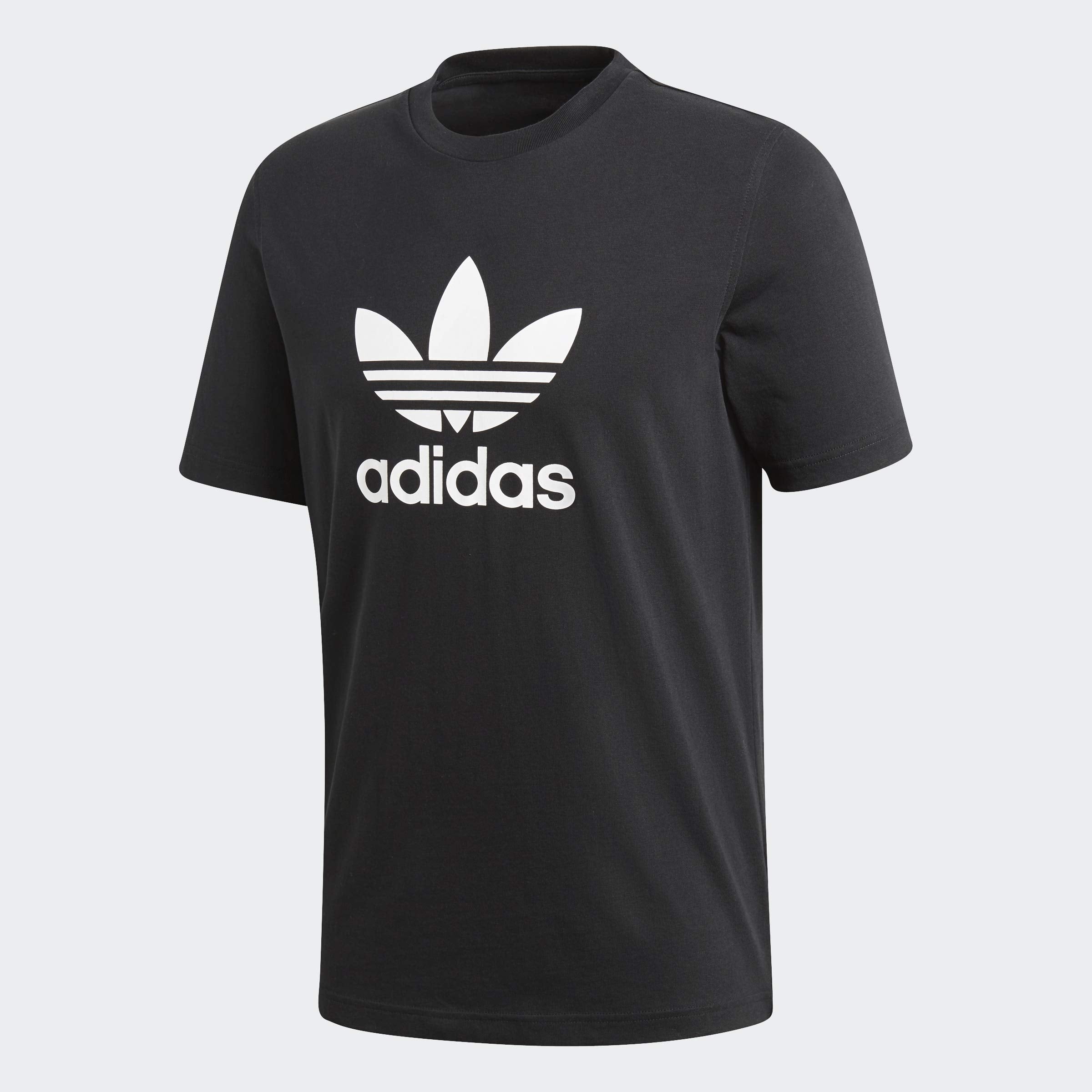 adidas Originals Men's Trefoil Tee Shirt, Black